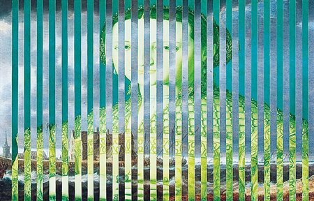 KOLAR JIRI Praga 24/09/1914 - Praga 11/08/2002Senza titolo, 1992collage su...