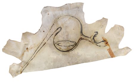 ZORIO GILBERTO Andorno Micca 1944Alambicco, 1986inchiostri su pergamena...