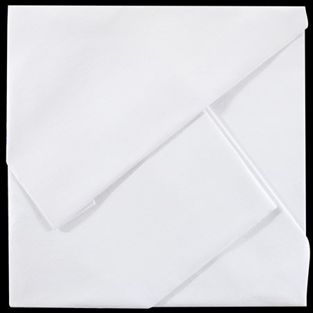 BERLINGERI CESARE Cittanova (Rc) 06/03/1948Bianco piegato, 2014tecnica mista...