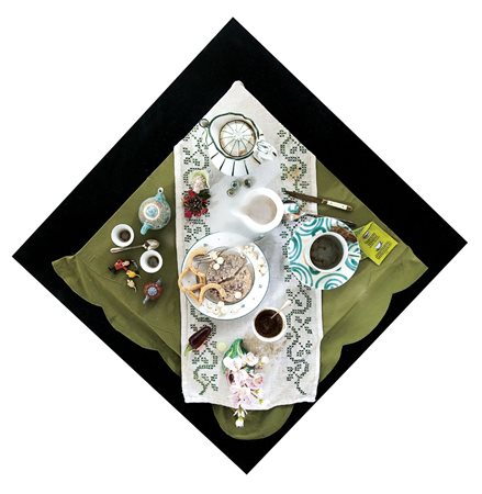 SPOERRI DANIEL Galati 27/03/1930Faux tableau-piége, 2007tecnica mista e...