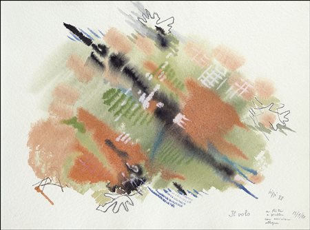 BIGGI GASTONE Roma 12/02/1925 - Langhirano 29/09/2014Il volo, 1988tecnica...