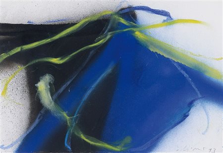 OLIVIERI CLAUDIO Roma 28/11/1934Senza titolo, 1993tecnica mista su carta cm....