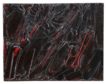 RUGGERI PIERO Torino 27/04/1930 - 14/05/2009Tramonto nel bosco, 1997/98olio...