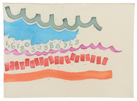 GRIFFA GIORGIO Torino 29/03/1936Canone aureo finale 749, 2010acrilico su tela...