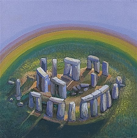 PICKING JOHN Lancashire (Inghilterra) 1939Stone circle, 2002olio su tela cm....
