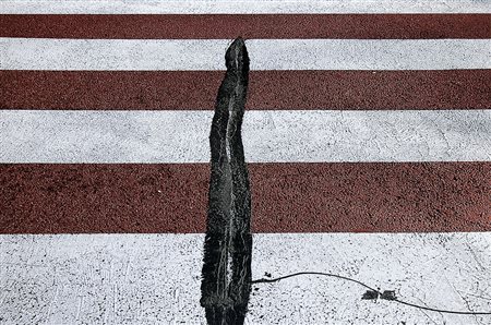 FONTANA FRANCO Modena 09/12/1933Asfalto Torino, 2004Kodak professional endura...