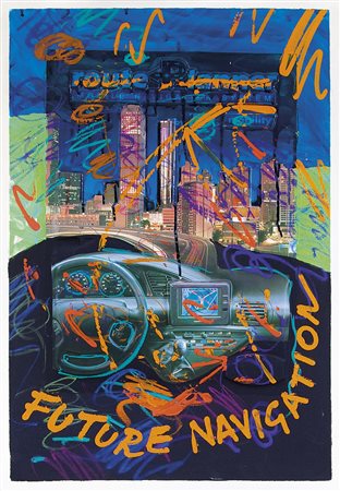 MANERA ENRICO Asmara (Etiopia) 04/04/1947Future navigation, 1995smalti e...