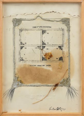 COSTA CLAUDIO Tirana (Albania) 22/06/1942 - Genova 1995I due angoli della...