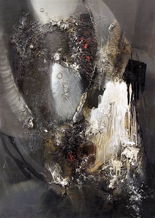 DI GIORGIO VINCENZO Capurso (Ba) 1945Senza titoloolio e tecnica mista su...