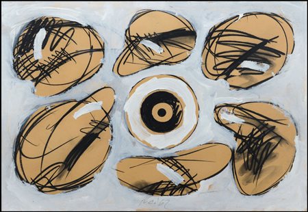 POZZATI CONCETTO Vo' Vecchio (Pd) 01/12/1935Spettacolo ortogonale (bozzetto),...