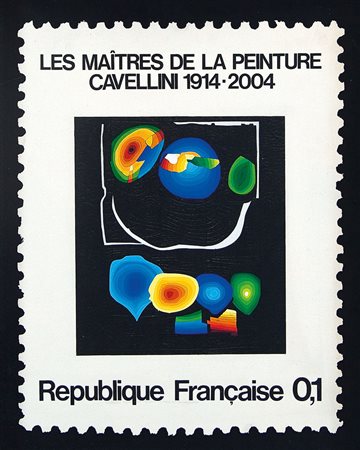 CAVELLINI GUGLIELMO ACHILLE Brescia 1914 - Brescia 1990Francobollo: Les...