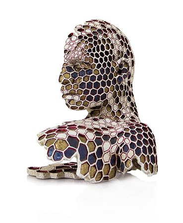 RABARAMA Roma 1969Particelle estinte, 2000scultura in bronzo dipinto cm....