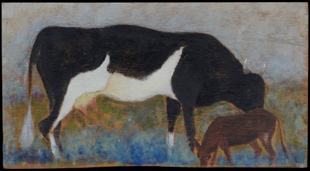 CESETTI GIUSEPPE Tuscania (Vt) 10/03/1902 - Tuscania (Vt) 19/12/1990Mucca con...