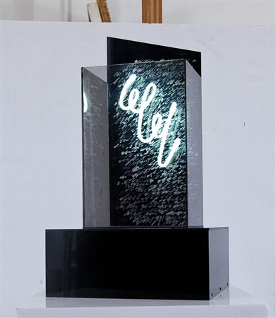 FEDI FERNANDA Caluso (TO) 16/11/1940Scultura luminosa, 1986plexiglass, neon e...