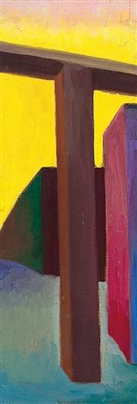 SALVO Leonforte (En) 22/05/1947Senza titolo, 1984olio su tavola cm....