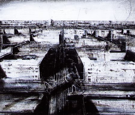 GUAITAMACCHI JONATHAN Londra 1961British black sudurbia n° 8, 2014tecnica...