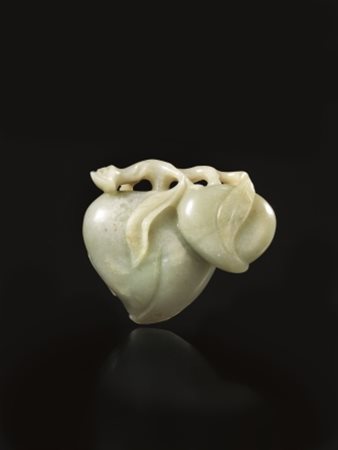 OGGETTO ORNAMENTALE, CINA, DINASTIA QING, FINE SEC. XVIII-INIZI SEC. XIX in g...