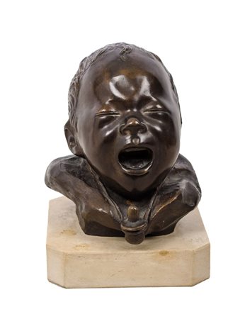 BERNARDO BALISTRIERI (Palermo 1884 - 1965) SCULTURA in bronzo, fusione a cera...