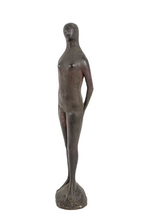 PINO CONTE (Firenze 1900 - Fiesole 1988) SCULTURA in bronzo "nudo femminile"....