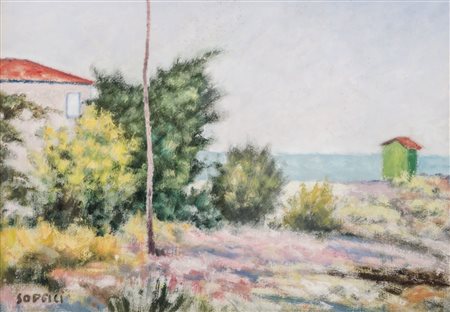 ARDENGO SOFFICI (Attr.le) (Rignano sull'Arno (Fi) 1879 - Vittoria Apuana (Lu)...