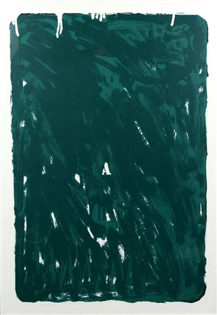 Schifano Mario Senza titolo serigrafia su carta, cm. 100x70, es. XIV/XXX...