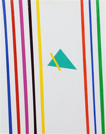 De Palos Gianfranco Senza titolo, 1988 acrilici su tela applicata su faesite,...