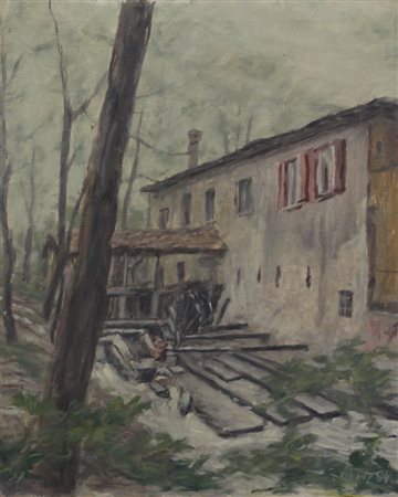 Rossini (artista non identificato) Vecchio Mulino (Cascinette a Canegrate)...