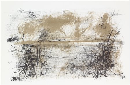 Ajmone Giuseppe Senza titolo, 1961 litografia su carta, cm. 35x50, es. prova...