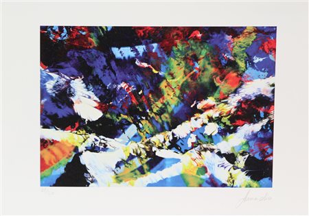 Amadio Vittorio Senza titolo litografia su carta, cm. 25x35, es. 28/30...