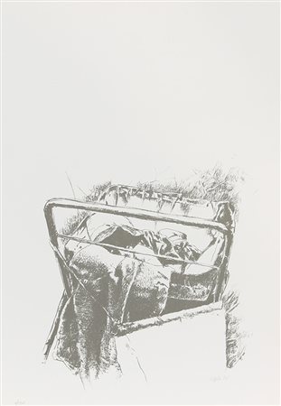 Cappucci (artista non identificato) Senza titolo, 1975 litografia su carta,...