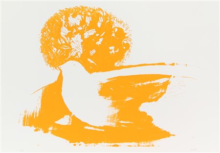 Ferretti Senza titolo litografia su carta, cm. 50x70, es. 1/120 firmata in...