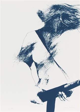 Vivarelli Riccarda Senza titolo litografia su carta, cm. 69,5x49,5, es. 1/120...