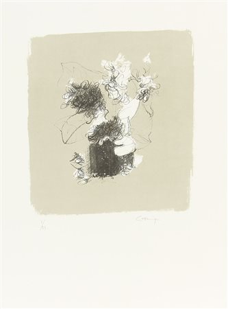 Cazzaniga Giancarlo Senza titolo litografia su carta, cm. 55x40, es. 7/75...