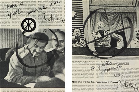 Rotella Mimmo A questo mancava una Rotella / Pure a questo mancava una...