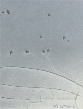 Mozart Alex Senza titolo, 1973 tecnica mista su cartoncino, cm. 24x19 firmata...