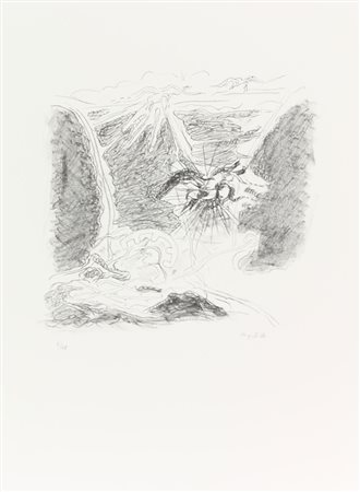 Forgioli Attilio Senza titolo, 1966 litografia su carta, cm. 55x40, es. 7/75...