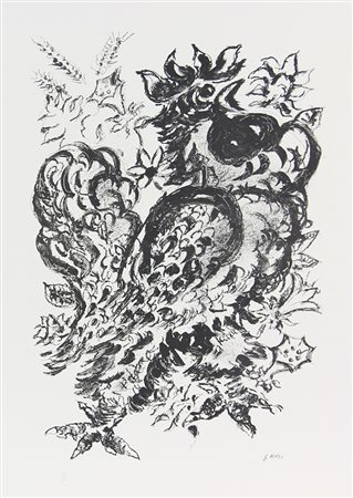 Gauli Piero Senza titolo litografia su carta, cm. 70x50, es. V/XXV firmata in...