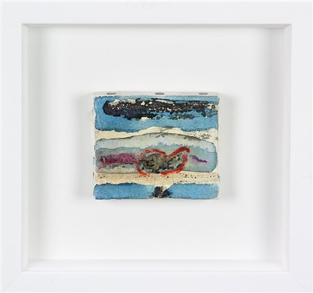 Savelli Alessandro Senza titolo, 1998 tecnica mista su tela, cm. 7x6 firmata...