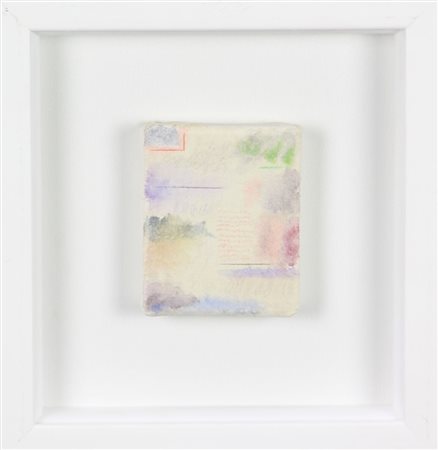 Guarneri Riccardo Senza titolo, 1998 olio su tela, cm. 7x6 siglato al retro,...