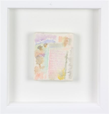 Guarneri Riccardo Senza titolo, 1998 olio su tela, cm. 7x6 siglato al retro,...