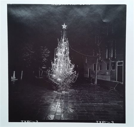 Gentili Moreno "Auguri 92" da Venezia stampa fotografica su carta, cm. 40x43...