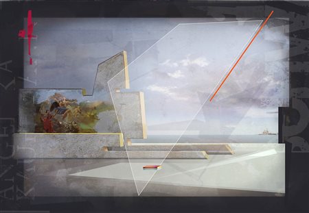 Vizzini Andrea Senza titolo olio su tela, cm. 60x80