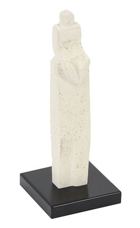 Riva Cesare Lotto composto da 1 scultura in pietra e 3 disegni a biro su...