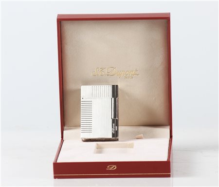 MANIFATTURA Accendino Dupont. Palladio. Cm 3,70 x 5,50 x 1,00. Briquet Gatsby...