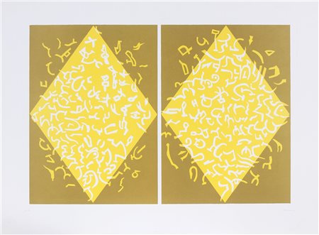 ACCARDI CARLA (n. 1924) Senza titolo. Acquaforte. Cm 55,00 x 75,00. P.d.a....