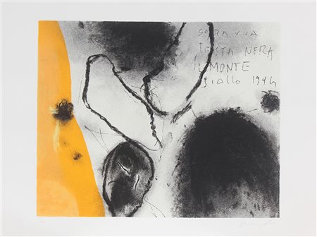 ARCANGELO (n. 1956) Senza titolo. 1994. Litografia. Cm 76,00 x 56,00. 97/150....