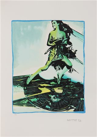 BERTINI GIANNI (1922 - 2010) Cartella composta da dieci grafiche. Litografia....