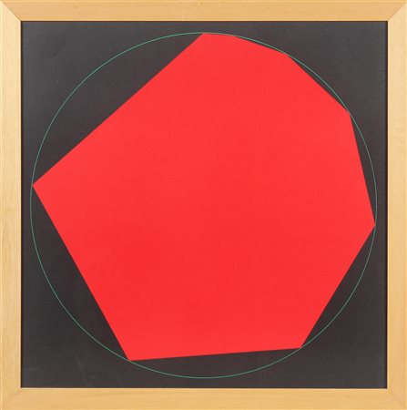 ALVIANI GETULIO (n. 1939) Senza titolo. Litografia. Cm 68,00 x 68,00. 78/99....