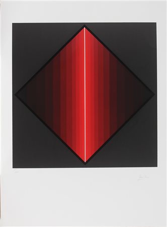 ROSSI HORACIO GARCIA (n. 1929) Senza titolo. Litografia. Cm 56,00 x 76,00....