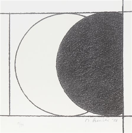 STACCIOLI MAURO (n. 1937) Senza titolo. 2006. Litografia. Cm 30,00 x 30,00....